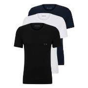 BOSS 3P Classic Crew Neck T Shirt Multi-colour-2 bomull Small Herre