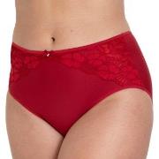 Miss Mary Jacquard and Lace Panty Truser Rød 50 Dame