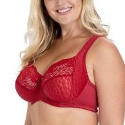 Miss Mary Jacquard And Lace Underwire Bra BH Rød B 75 Dame