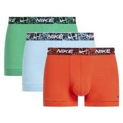 Nike 3P Everyday Essentials Cotton Stretch Trunk Oransje bomull Large ...