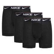 Nike 3P Ultra Comfort Boxer Brief Svart X-Large Herre