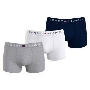 Tommy Hilfiger 3P Original Trunks Hvit/Grå bomull Large Herre