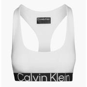 Calvin Klein BH Sport Medium Impact Sports Bra Svart/Hvit Large Dame