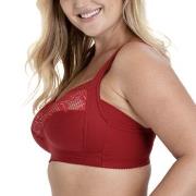 Miss Mary Lovely Lace Support Soft Bra BH Rød B 90 Dame