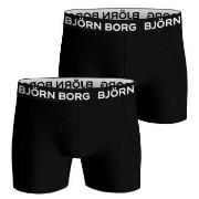 Bjorn Borg Bamboo Cotton Blend Boxer 2P Svart Small Herre