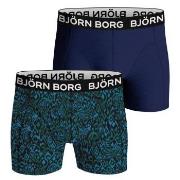 Bjorn Borg Bamboo Cotton Blend Boxer 2P Blå/Grønn Large Herre