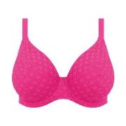 Elomi Bazaruto Underwire Plunge Bikini Top Rosa polyamid F 80 Dame