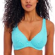 Freya Jewel Cove UW High Apex Bikini Top Turkis Mønster E 70 Dame