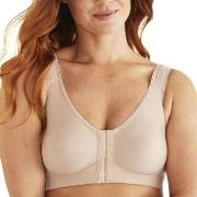 Swegmark BH Front Fastening CoolMax Moulded Soft Bra Beige C 75 Dame