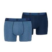 Puma 2P Men Everyday Basic Boxer Denimblå bomull Medium Herre