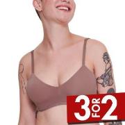 Sloggi BH Soft Adapt Padded Bra Brun X-Small Dame