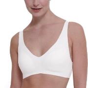 Sloggi BH Zero Feel 2 0 Soft Bra Hvit X-Large Dame