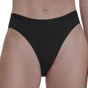 Sloggi Truser 3P GO Casual High Leg Brief Svart bomull Large Dame