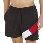 Tommy Hilfiger Badebukser Solid Flag Swim Shorts Svart nylon Small Her...