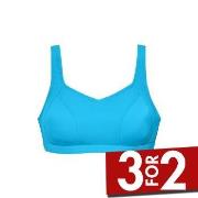 Damella Elisabeth Padded Bikini Bra Turkis 42 Dame