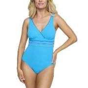 Damella Sandra Chlorine Resistant Swimsuit Turkis polyamid 38 Dame