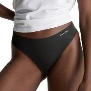 Calvin Klein Truser Invisibles Cotton Thong Svart Medium Dame