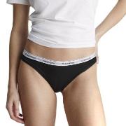 Calvin Klein Truser 3P Low Rise Bikini Briefs Svart bomull Medium Dame