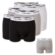 Calvin Klein 6P Cotton Stretch Trunks Mixed bomull X-Small Herre
