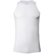 FILA Round Neck Tank Top Hvit bomull X-Large Herre