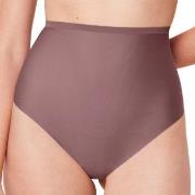 Triumph Truser Shape Smart Highwaist Thong Rosa/Brun Medium Dame