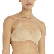 Calvin Klein BH Strapless Bra Beige E 80 Dame