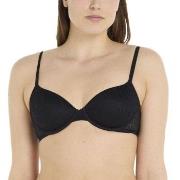 Calvin Klein BH Sheer Marquisette Demi T-shirt Bra Svart polyamid D 85...