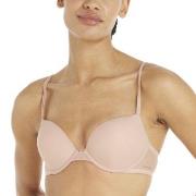 Calvin Klein BH Sheer Marquisette Push Up Bra Lysrosa A 80 Dame