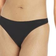 Calvin Klein Truser Sheer Marquisette Thong Svart Large Dame