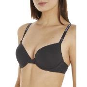 Calvin Klein BH CK96 Plunge Push-Up Bra Svart bomull C 80 Dame