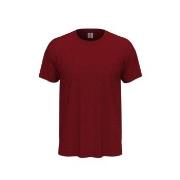 Stedman Classic Men T-shirt Vinrød  bomull X-Small Herre