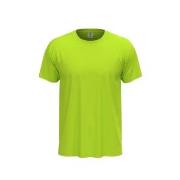 Stedman Classic Men T-shirt Limegrønn bomull Small Herre