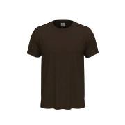 Stedman Classic Men T-shirt Mørkbrun  bomull Medium Herre