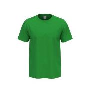 Stedman Comfort Men T-shirt Grønn bomull Large Herre