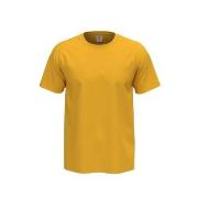 Stedman Comfort Men T-shirt Sennepsgul bomull 3XL Herre