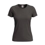 Stedman Classic Women T-shirt Mørkbrun  bomull XX-Large Dame