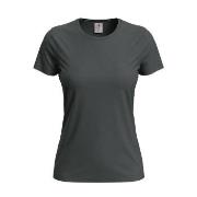 Stedman Classic Women T-shirt Stålgrå bomull Large Dame