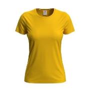 Stedman 4P Classic Women T-shirt Sennepsgul bomull X-Small Dame