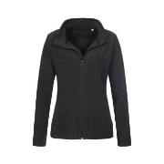 Stedman Active Fleece Jacket For Women Svart polyester X-Small Dame