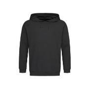 Stedman Hooded Sweatshirt Unisex Svart bomull 4XL