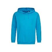 Stedman Hooded Sweatshirt Unisex Blå bomull Medium