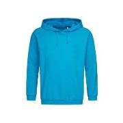 Stedman Hooded Sweatshirt Unisex Blå bomull X-Small