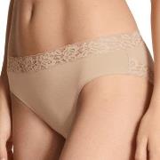 Calida Truser Natural Comfort Lace Brief Beige bomull X-Small Dame