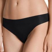 Calida Truser Natural Skin Thong Svart Small Dame