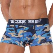 Code 22 Army Trunk Blå Mønster X-Large Herre