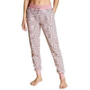 Calida Favourites Dreams Striped Pants Rosa stripet bomull Large Dame