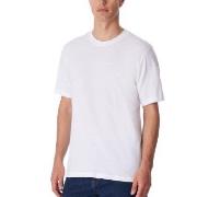 Schiesser 2P Essentials American T-shirts Round Neck Hvit bomull Large...