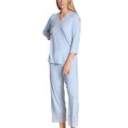 Calida Elegant Dreams Medium Short Pyjama Lysblå modal X-Small Dame