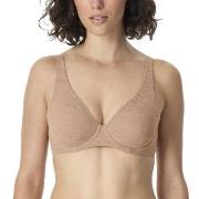 Schiesser BH Spacer Wired Bra Beige polyamid B 95 Dame