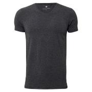 JBS of Denmark Bamboo Blend V-neck T-shirt Mørkgrå  Small Herre